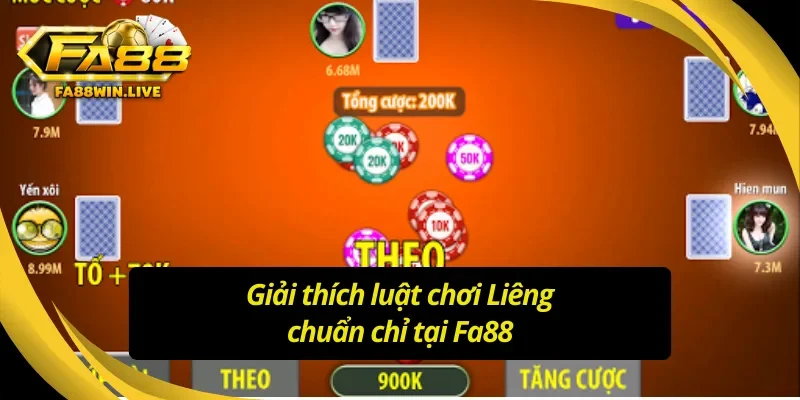 Nguyên tắc cơ bản để chơi liêng Fa88 chuẩn luật nhất