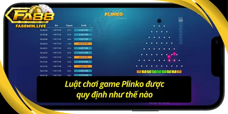 Khám phá luật Plinko Fa88 đơn giản nhưng đầy bất ngờ