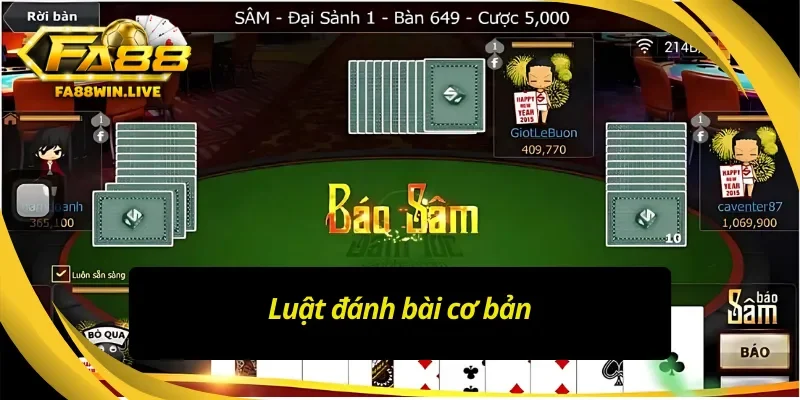 Nắm chắc luật đánh Sâm Fa88, tự tin thách đấu